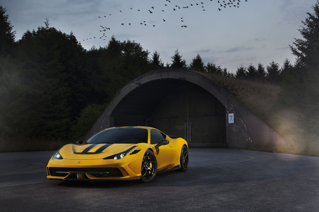 Novitec fait hurler la ferrari 458 speciale 